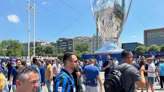 I tifosi dell'Inter, in attesa della finale di Champions, pungono la Juventus: "Non sarà una patteggiata"