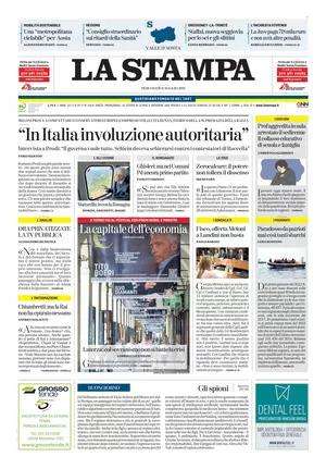 La Stampa Una pietra sopra