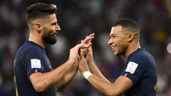 La Juventus si complimenta con la Francia per l'accesso ai quarti 