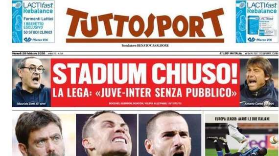 Tuttosport - Polveriera Juve