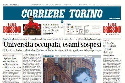 Corriere di Torino - Tonali e Pogba da sogno