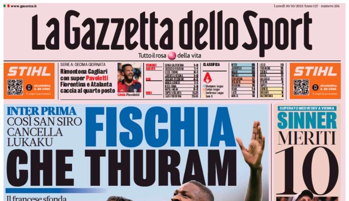 Gazzetta - Simone e Max, derby d’Italia scudetto 