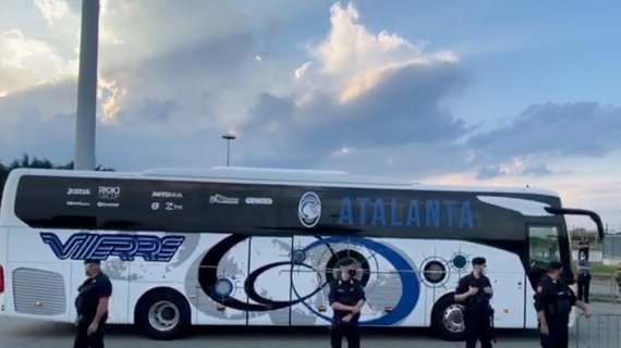 LIVE TJ - L'arrivo dell'Atalanta all'Allianz (VIDEO)