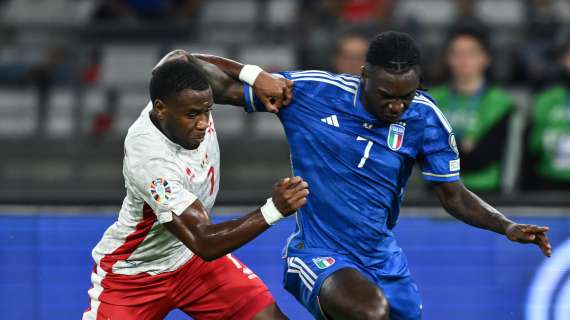 Due juventini tra gli azzurri in campo: Kean si applica ma non punge, bene Locatelli