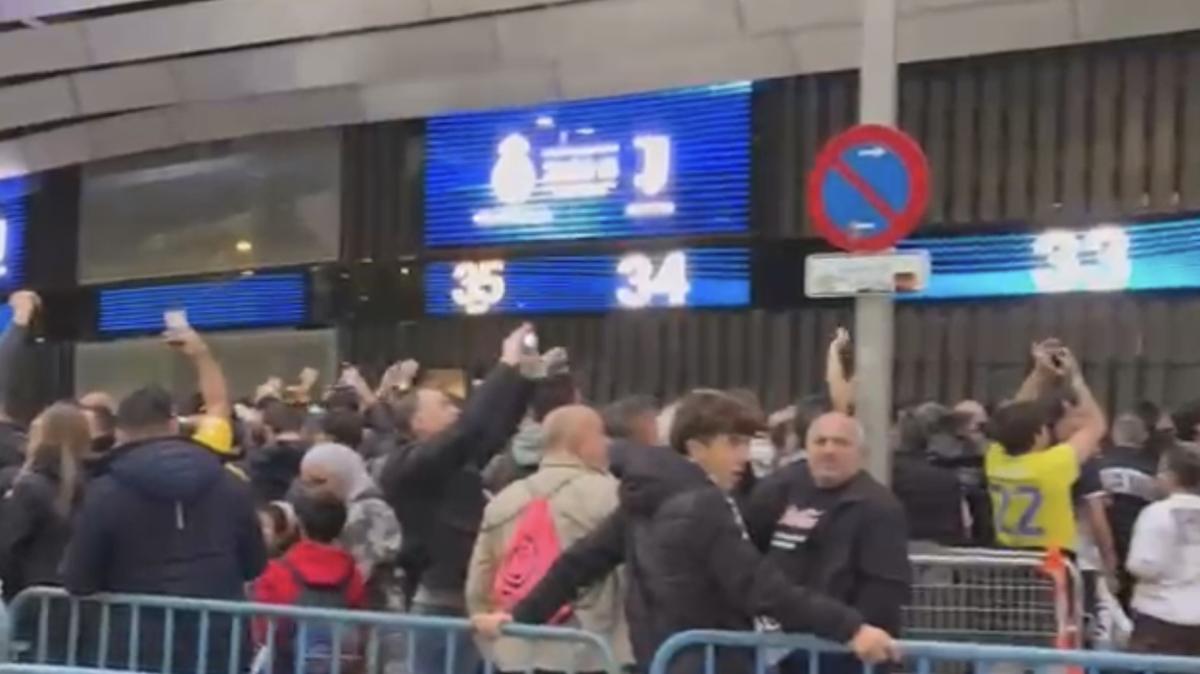 Marea bianconera al Bernabeu: “Fino alla fine forza Juventus” (Video)