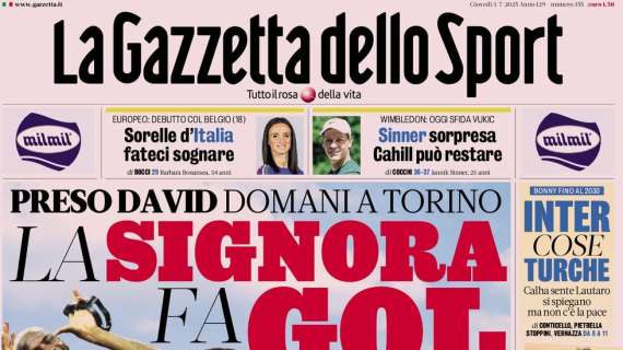Gazzetta - La Signora fa gol