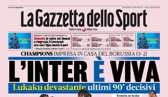 Gazzetta - L’Inter e’ viva 