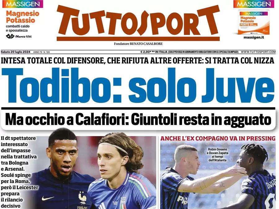 Tuttosport- Todibo, solo Juve