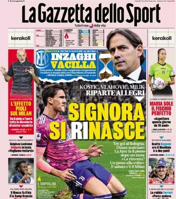 Gazzetta  - Signora si rinasce 
