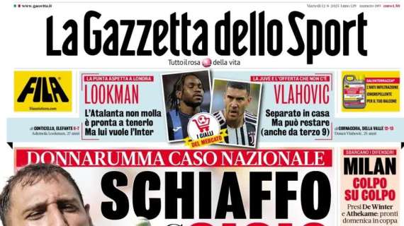 Gazzetta - Vlahovic, separato in casa ma può restare