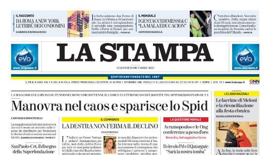 La Stampa - La Mala Educacion