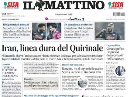 Il Mattino - Napoli-Juve si fa in 4