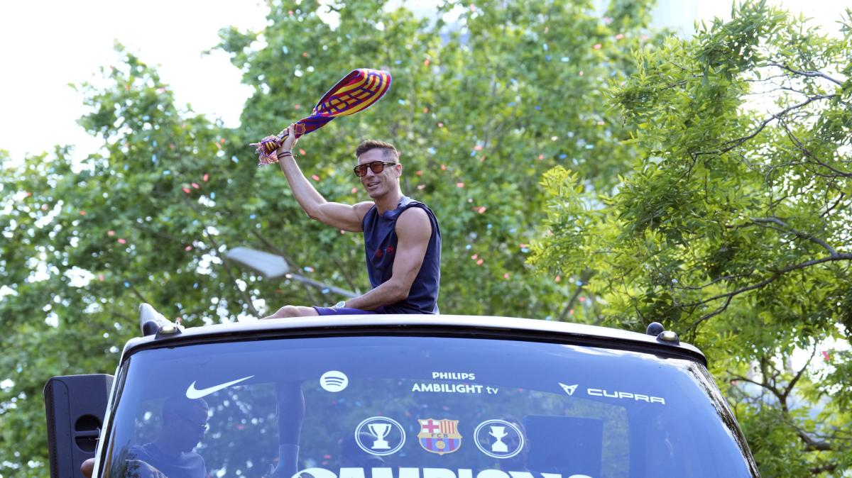 Liga: Lewandowski annuncia il suo addio al Barcellona