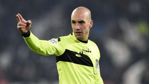 Lazio-Juventus, l'arbitro sarà Fabbri