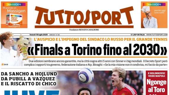 Tuttosport - Di tutto per Tudor