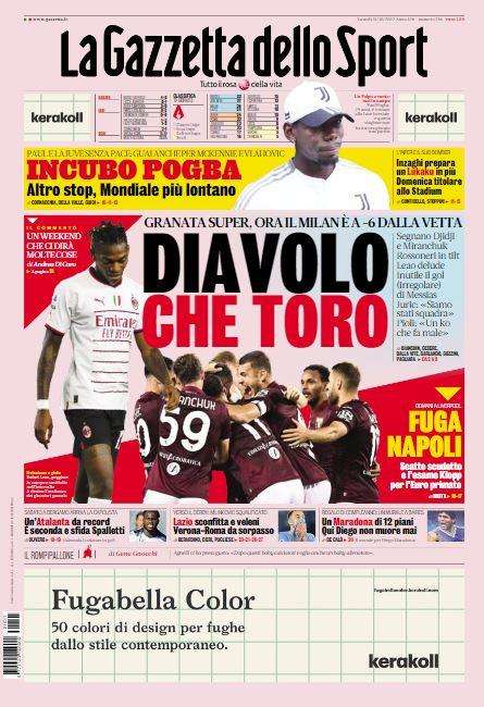 Gazzetta - Incubo Pogba 