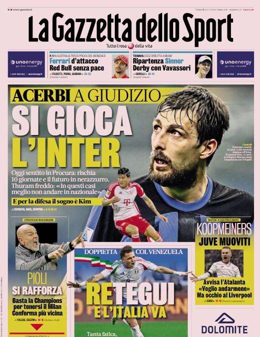 Gazzetta - Koop, Juve muoviti