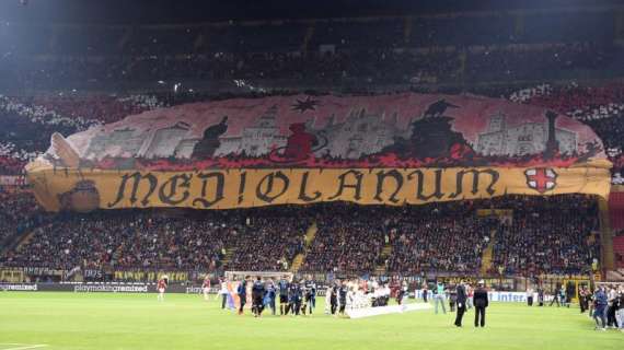 I tifosi dell'Inter a quelli del Milan: "Siete come la Juve" 