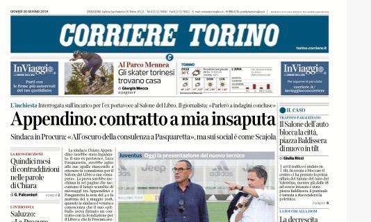 Corriere di Torino - Sarri alla Continassa ma nessun tifoso