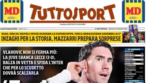 Tuttosport - E adesso prendeteci 