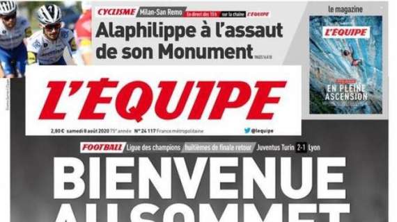 L'Equipe - Benvenuto in cima