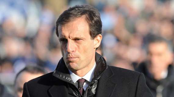 Allegri lancia la sfida alla Juve: "Intanto in testa ci siamo noi"