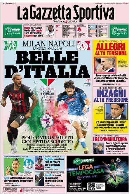 Gazzetta - Allegri alta tensione