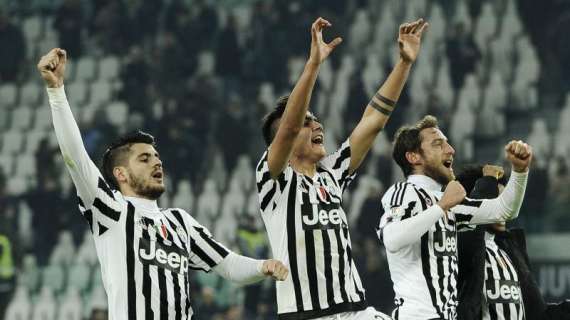 La Juventus su Twitter: "Tutti uniti, sempre fino alla fine"