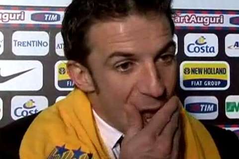 Del Piero: "La sconfitta di ieri deve essere un punto di partenza"