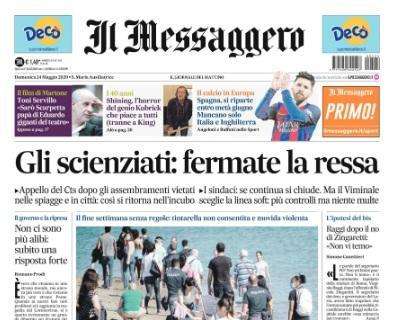 Il Messaggero - La Roma frena