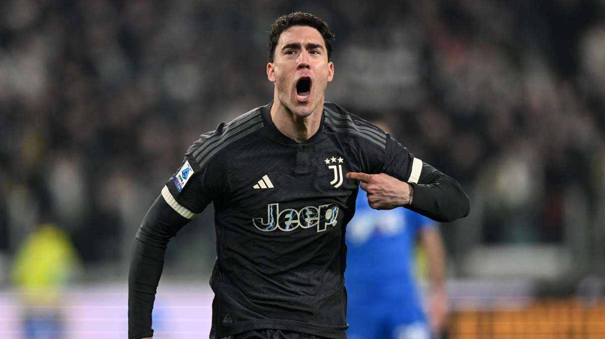 Inter-Juve, Vlahovic insegue Cristiano Ronaldo