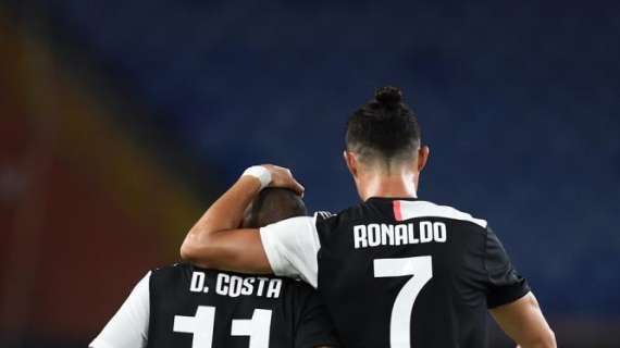 DOUGLAS COSTA con CRISTIANO RONALDO: "Dietro ogni risultato c’è sempre un’altra sfida"