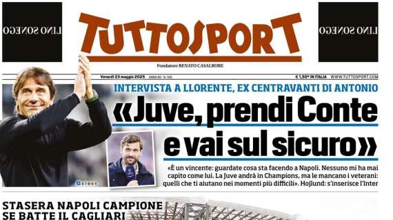 Tuttosport - Juve, prendi Conte e vai sul sicuro