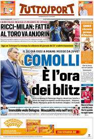 Tuttosport - Comolli, e’ l’ora dei blitz