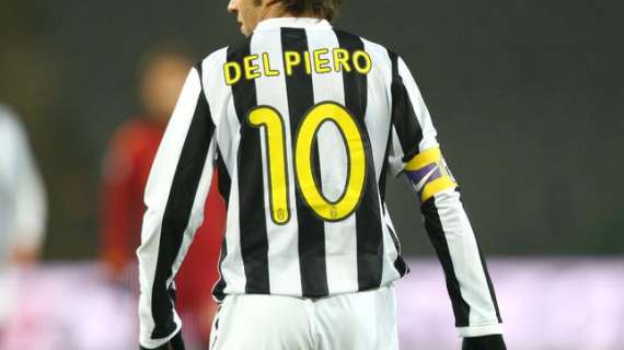 La maglia di Del Piero all'asta per beneficenza