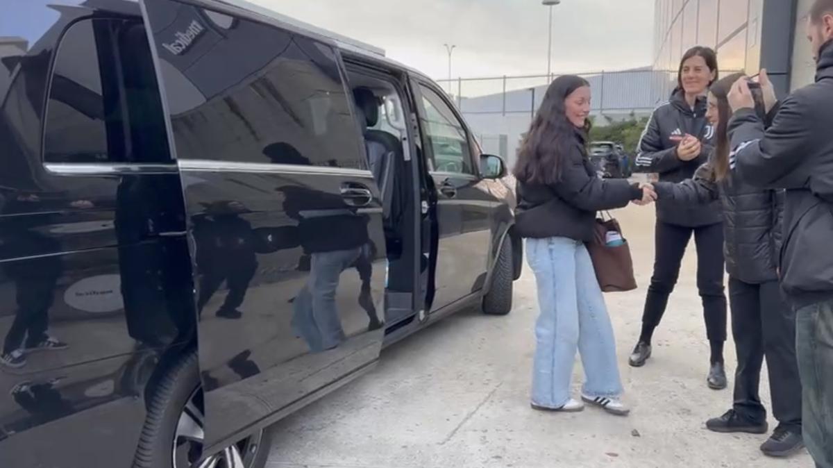 Visite mediche al JMedical per Allison Perry, nuova giocatrice della Juventus Women (Video e Foto)