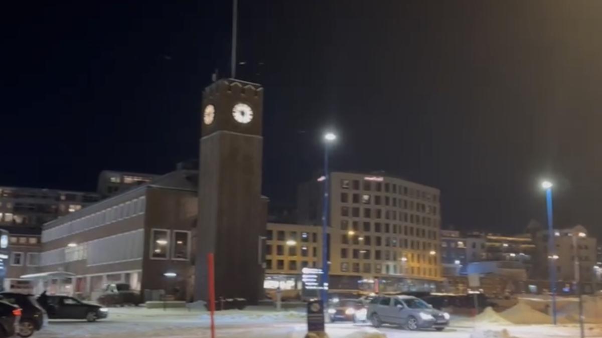 Le prime immagini da Bodo: strade imbiancate dalla neve. Domani l’arrivo della Juventus (Video e Foto)