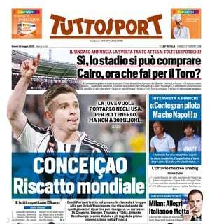 Tuttosport - Conceiçao, riscatto Mondiale