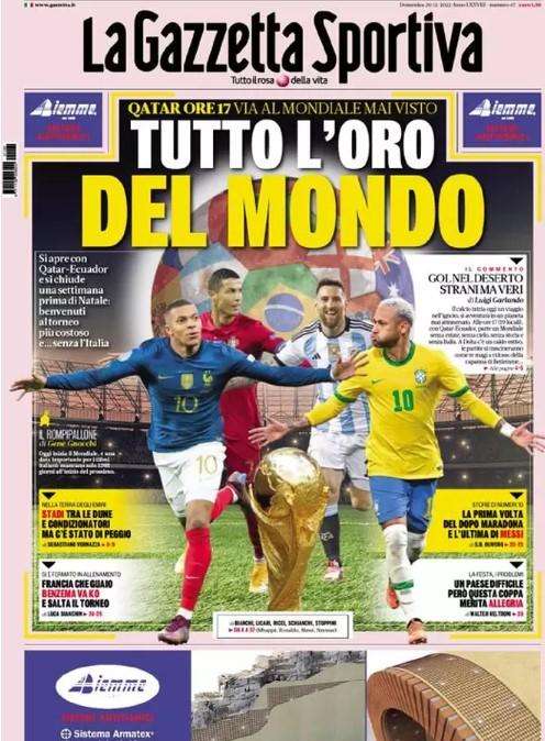 Gazzetta - Tutto l’oro del mondo 
