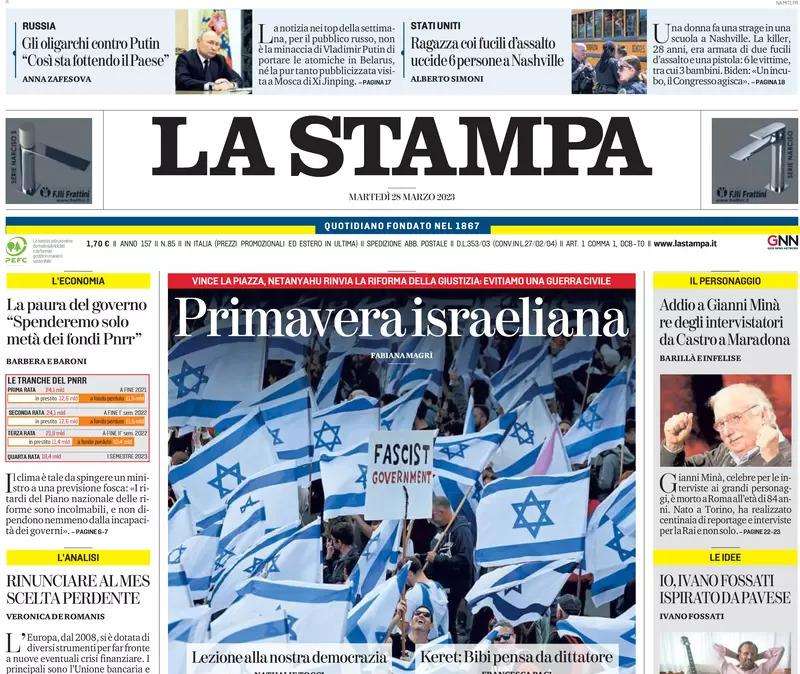 La Stampa - Se segni alla Retegui ti regalo il passaporto 