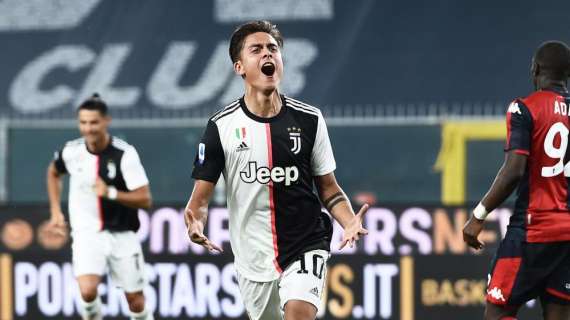 Genoa-Juventus 1-3: le pagelle. Dybala, talento allo stato puro. Missile CR7, Bentancur da applausi