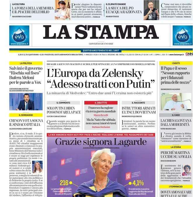 La Stampa - Ballo sulle punte