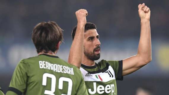 KHEDIRA A SKY: "Importante vincere. Higuain è un fuoriclasse"