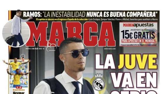 La bomba di Marca: "La Juve fa sul serio per Cristiano Ronaldo, iniziate trattative per il trasferimento. Offerti 120 milioni per 4 anni"