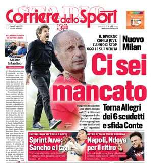 Corsport - Ci sei mancato Max. Juve, Sancho ed i tagli.
