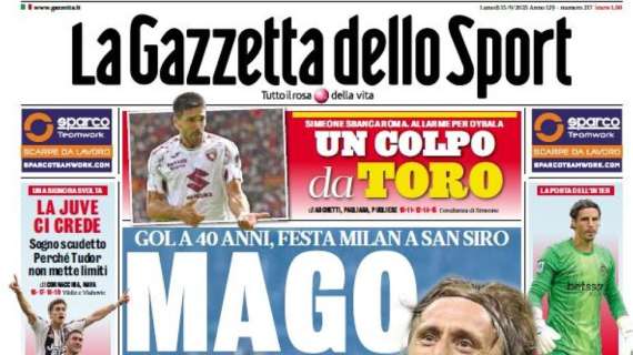 Gazzetta - La Juve ci crede