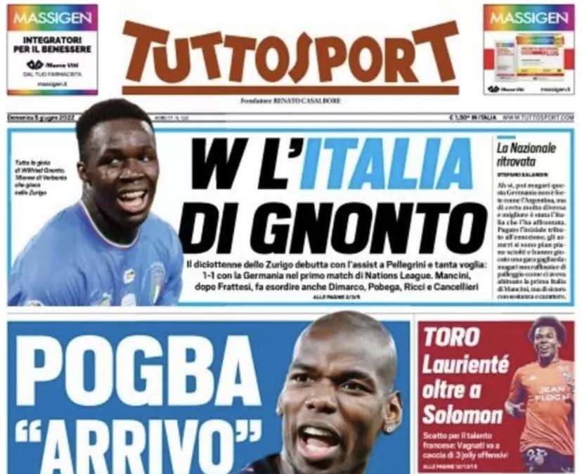 Tuttosport - C’è Pogba