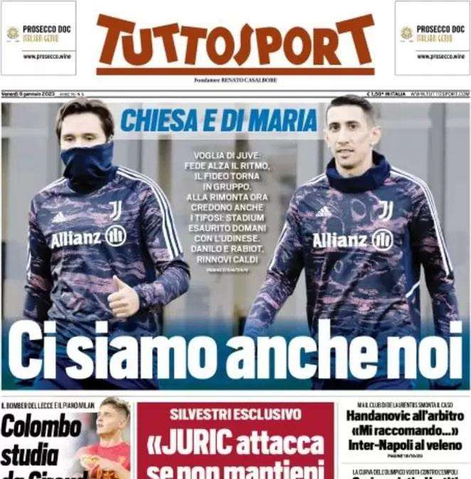 Tuttosport - Ci siamo anche noi 