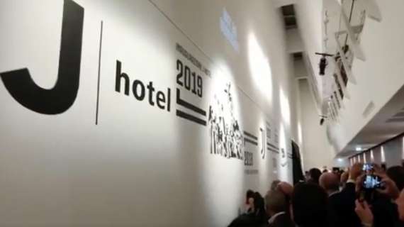 LIVE TJ - Inaugurato il JHotel. Chiellini: "JHotel salto di qualità importante" (VIDEO)