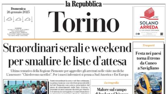 Repubblica Torino - Kolo Muani si prende la Juve ma il secondo tempo è fatale